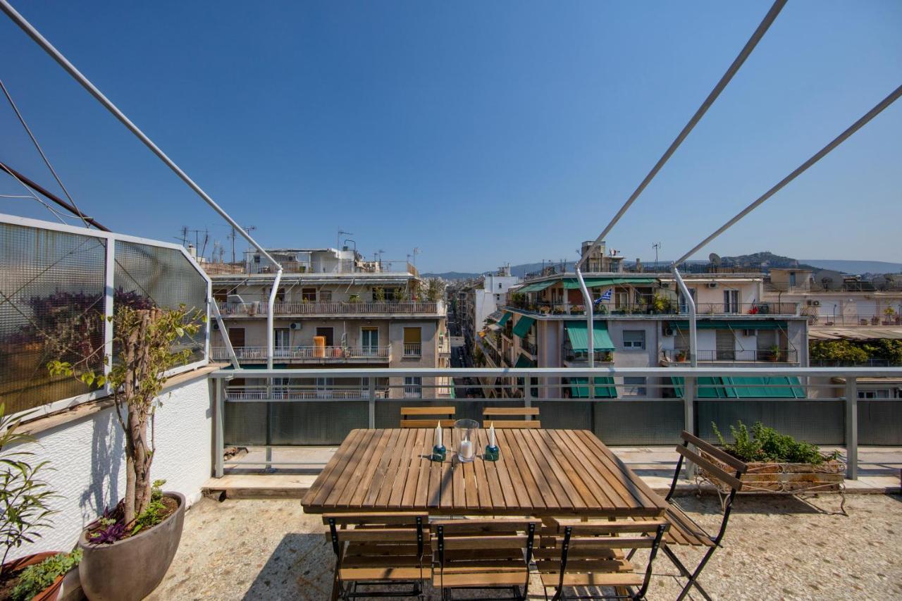 Amazing Penthouse In Athens City Center Exterior photo